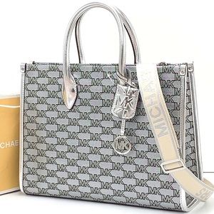 Michael Kors Medium Mirella EW Tote Bag Crossbody Shoulder Handbag NWT